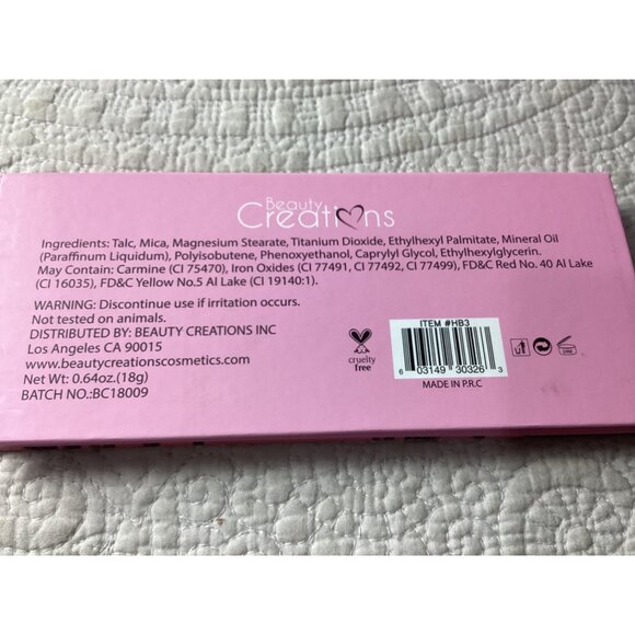 Beauty Creations Cali Glow Highlighter Palette w/Mirror*Malibu*Monica*Beach*NWB - Picture 4 of 4